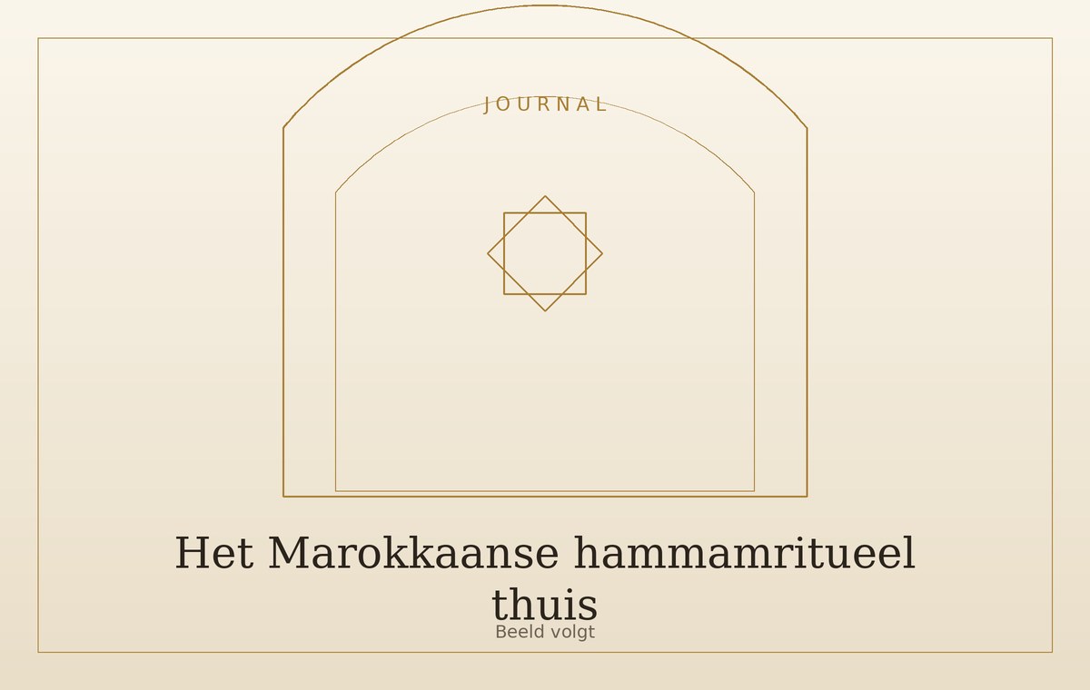 Het Marokkaanse hammamritueel thuis: een complete gids