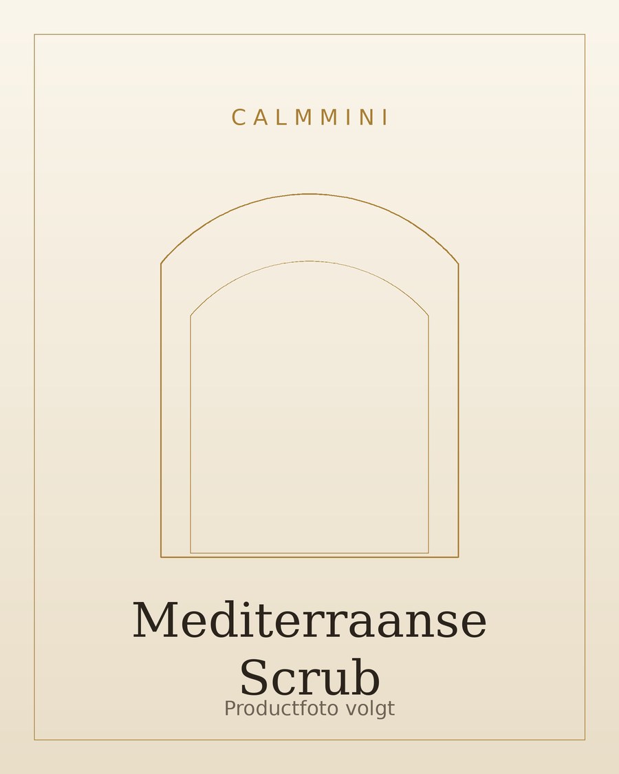 Mediterraanse Scrub — Butter & Scrub van CALMMINI